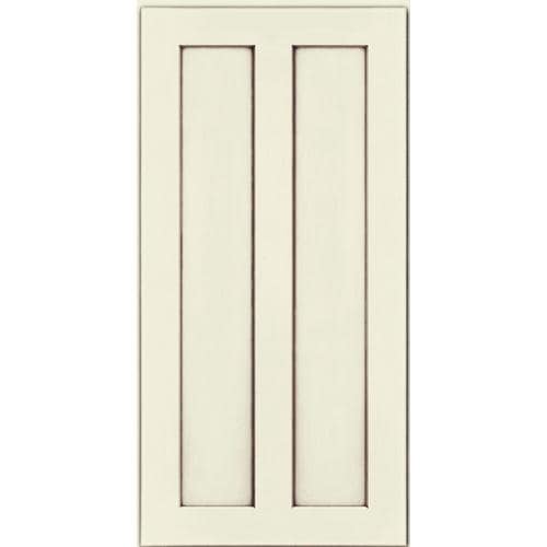 KraftMaid Kirkland Maple Canvas W/Cocoa Highlight Paint Highlight 15in