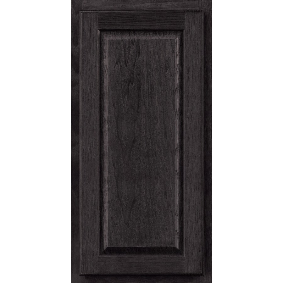 KraftMaid 15-in W x 15-in H Slate Hickory Kitchen Cabinet Sample in the ...