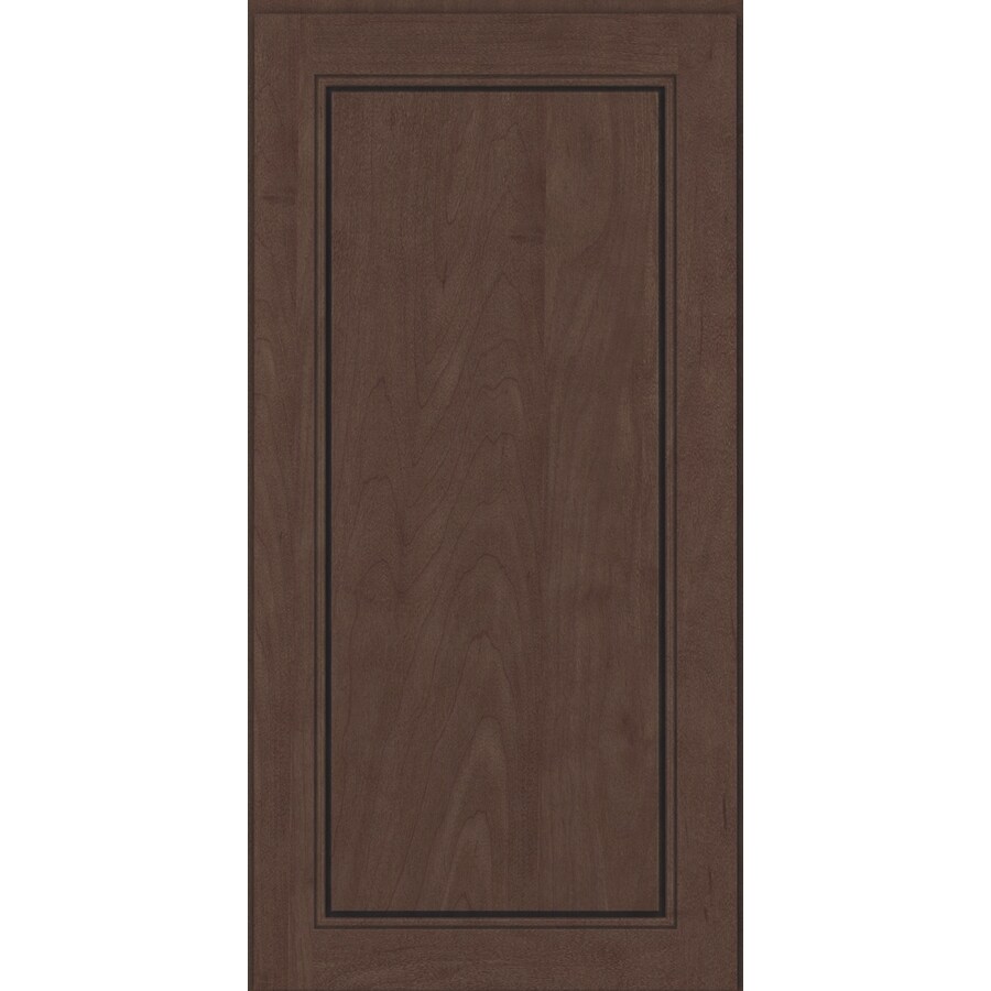 KraftMaid Provence Maple Molasses Stain Suede 15in x 15in