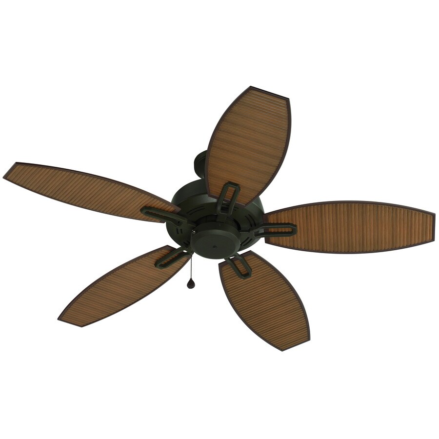 Harbor Breeze Ocracoke 52 In Brushed Bronze Indoor Outdoor Ceiling