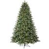 GE 7.5-ft Pre-lit Aspen Fir Artificial Christmas Tree with 1000 Multi ...