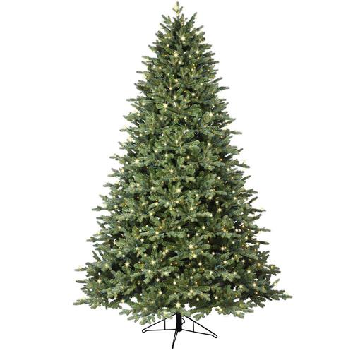 ge 7.5 ft pre lit aspen fir artificial christmas tree