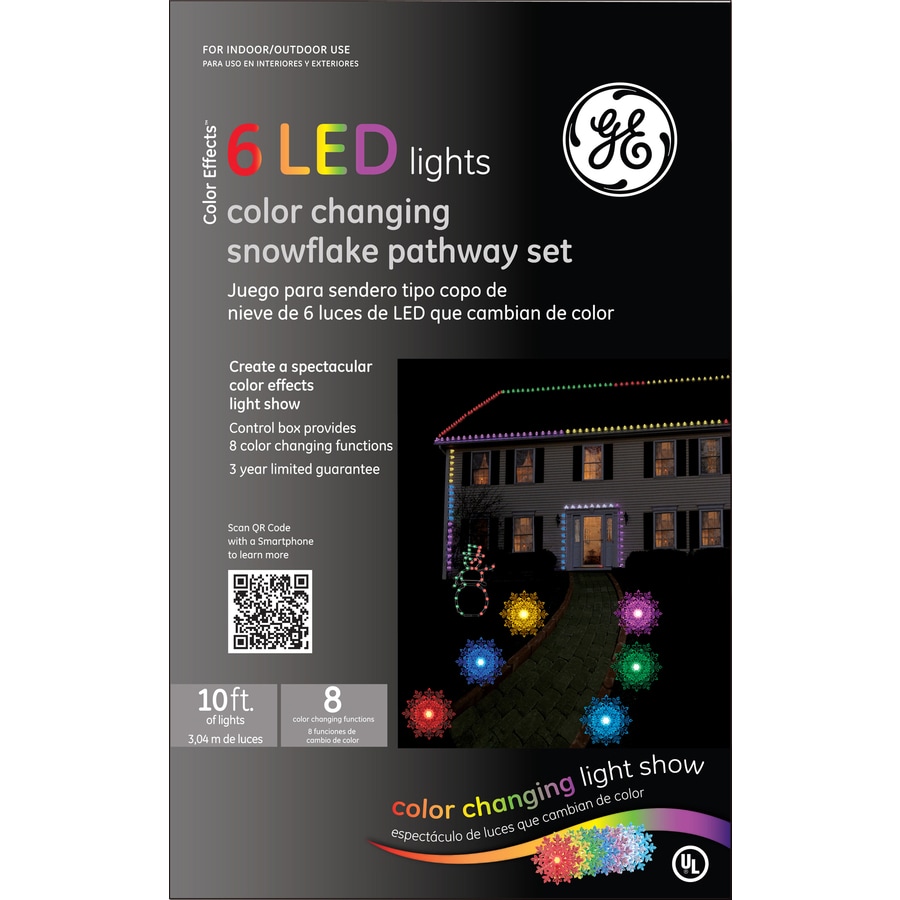 ge color changing pathway lights