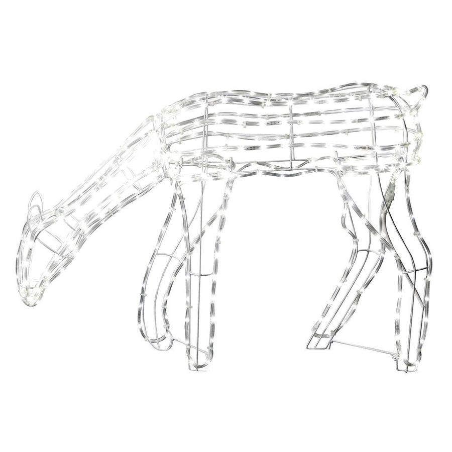 255 In Doe Reindeer With White Led Lights