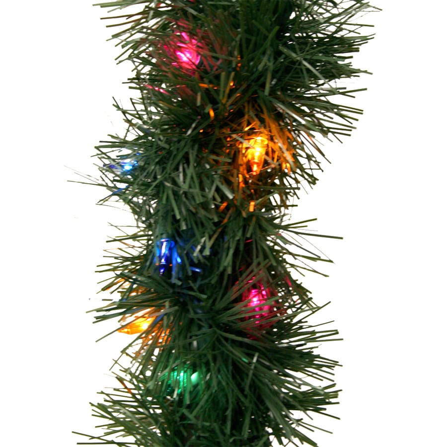 Ge 3 5 In X 18 Ft Pre Lit Indoor Outdoor Pine Artificial Ge 3 5 In X 18 Ft Pre Lit Indoor Outdoor Pine Artificial