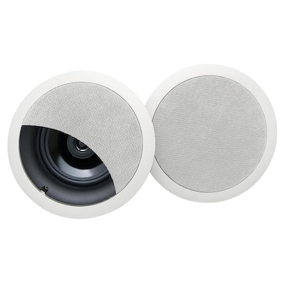On Q Legrand Set Of 2 100 Watt 6 5 In Round In Ceiling Speaker At Images, Photos, Reviews