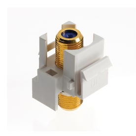 Legrand Plastic F-Connector Wall Jack