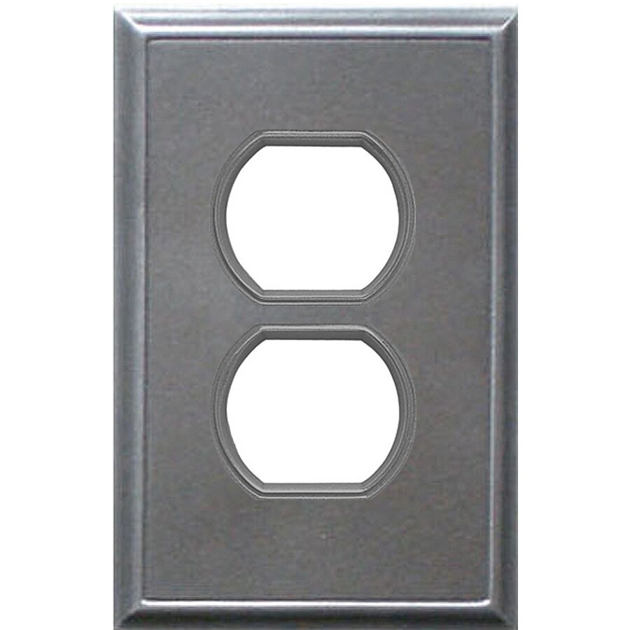 Somerset Collection 1Gang Iron Round Wall Plate at