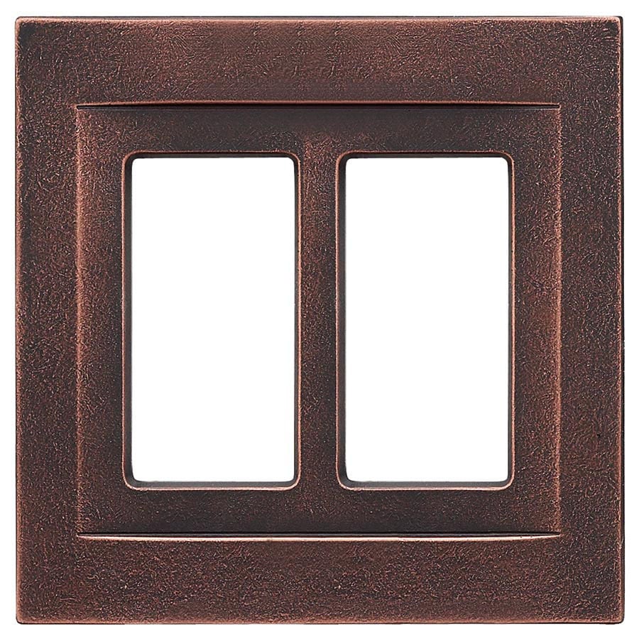 Somerset Collection Contemporary 2Gang OilRubbed Bronze Double
