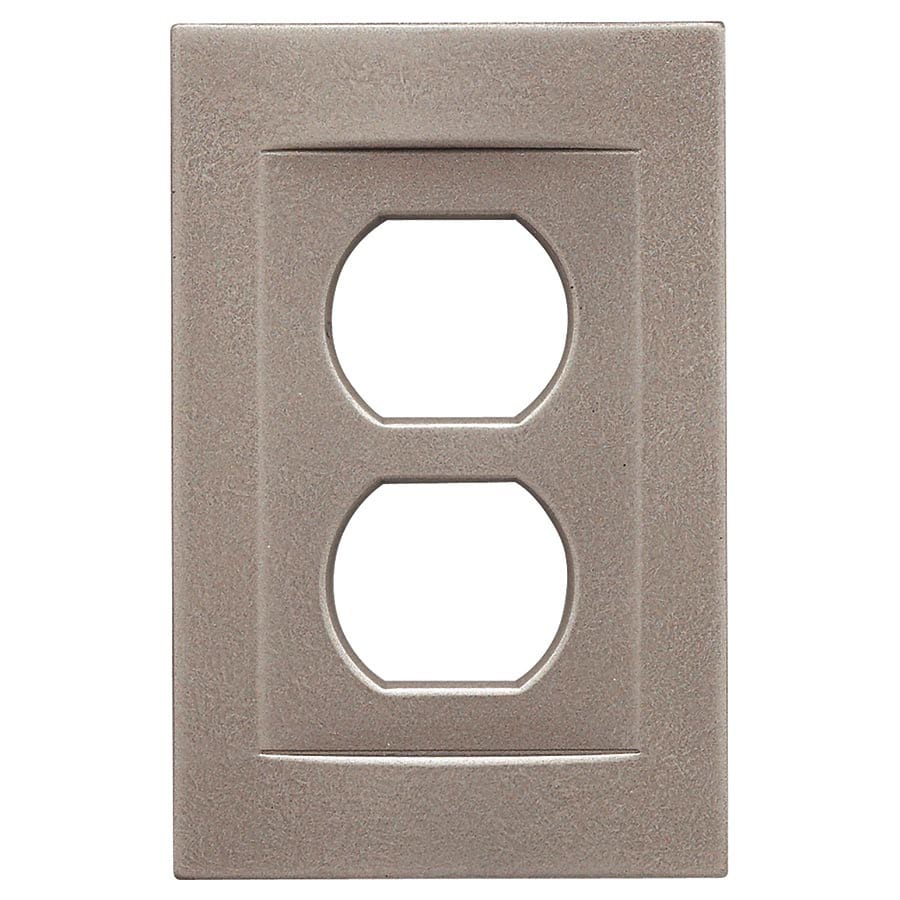 Shop Somerset Collection Contemporary 1Gang Brushed Nickel Single