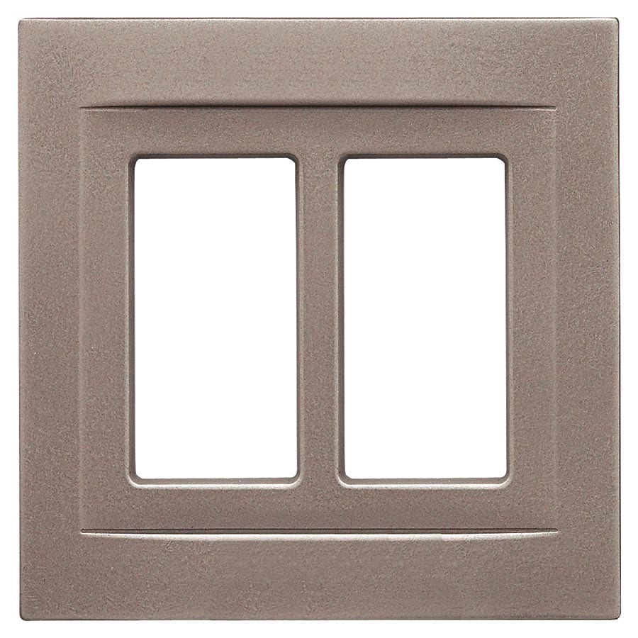 Somerset Collection Contemporary 2Gang Brushed Nickel Double Standard