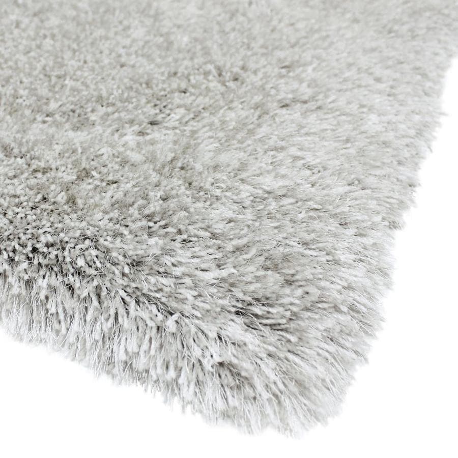 allen + roth Korleigh Shag White Indoor Area Rug (Common: 10 x 12 ...