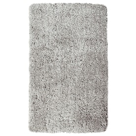allen + roth Amest Gray Indoor Inspirational Throw Rug (Common: 2 x 4; Actual: 2-ft W x 3.5-ft L)