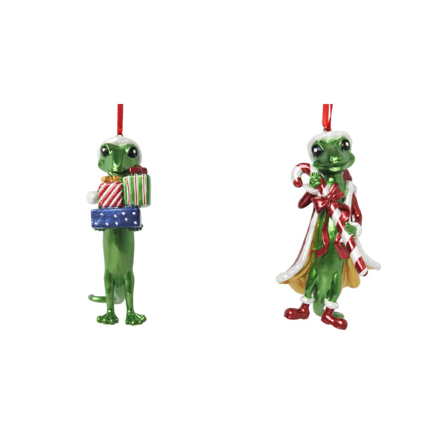 Holiday Living 2-Pack Gecko Ornament in the Christmas 