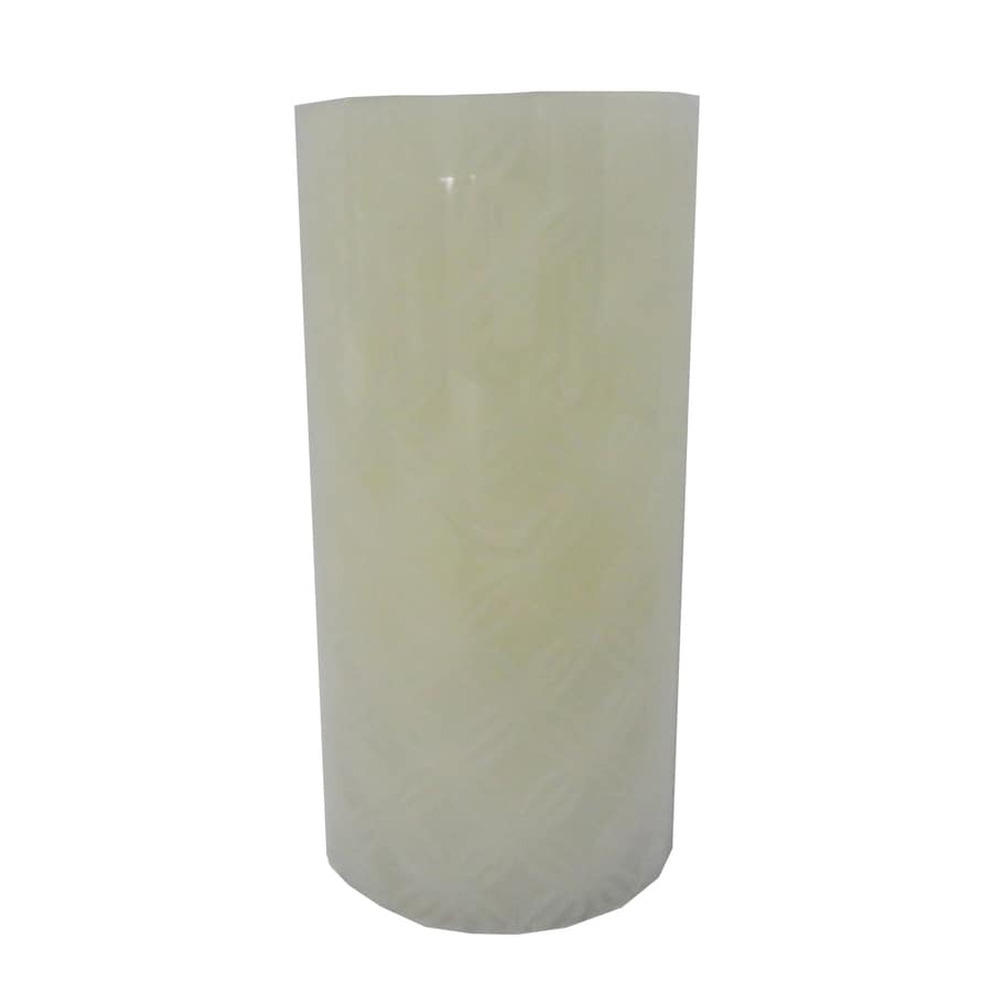 allen + roth White Pillar Candle in the Exterior Shutters department at ...