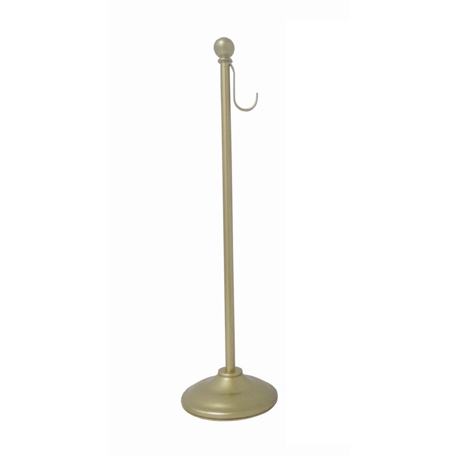 allen + roth 676314A 20-in Gold Resin Wreath Hanger