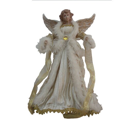 Holiday Living 16in Angel Christmas Tree Topper in the Christmas Tree