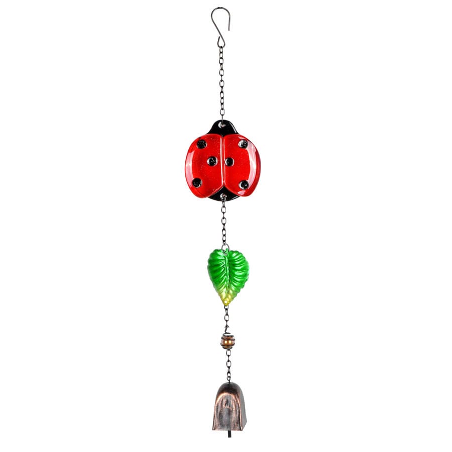 Wind Chimes At Com Garden Treasures 20 In Red Green Oil Rubbed Bronze Metal Wind Chime