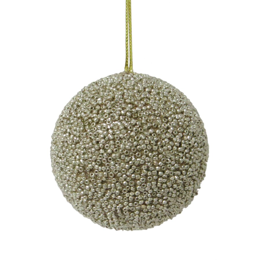 shop holiday living chagne beaded ornament at lowes com shop holiday living chagne beaded ornament at lowes com
