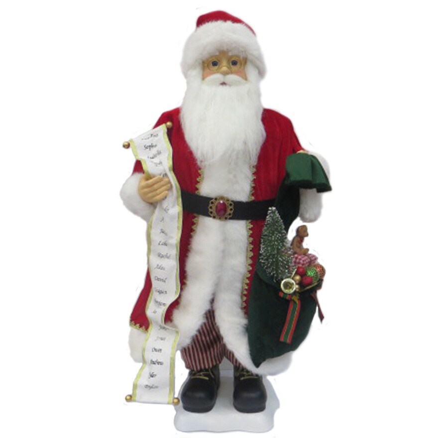 Holiday Living Animatronic Musical Santa Figurine at
