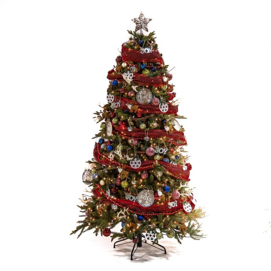 273Piece Rustic Full Tree Christmas Tree Decoration Kit in the