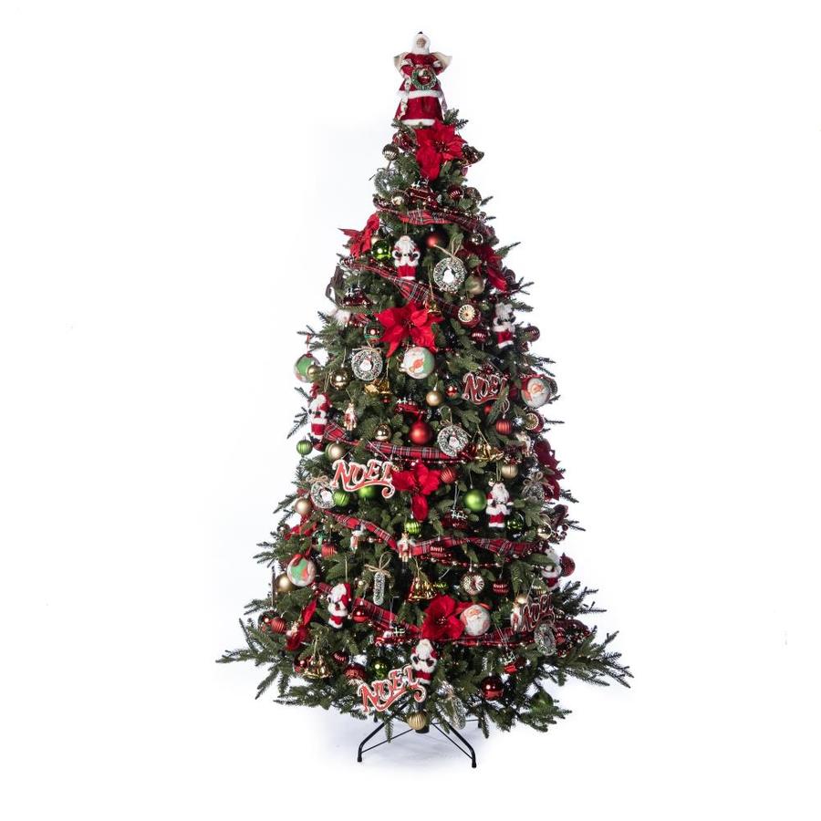 282Piece Vintage Full Tree Christmas Tree Decoration Kit in the