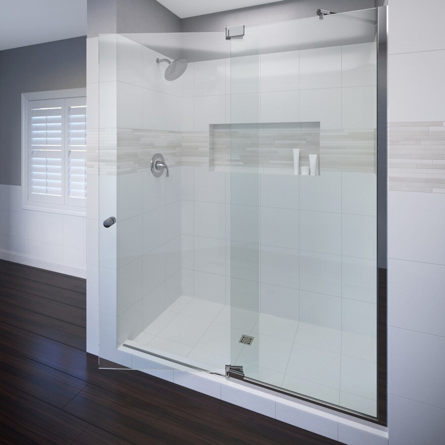 Basco Cantour 48 0125 In To 54 W Frameless Pivot Chrome
