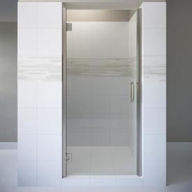Sterling Finesse Peak 24 In To 25 5 In W Frameless Silver Pivot