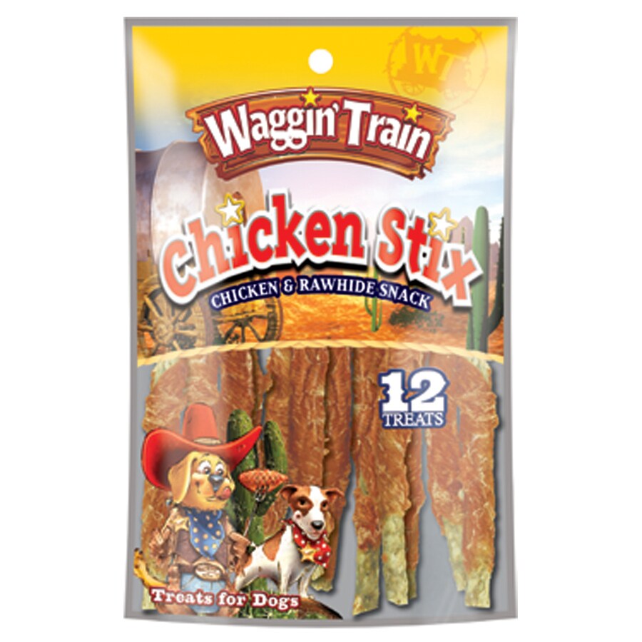 Waggin' Train 4oz AllNatural GlutenFree ChickenFlavor Snacks in the
