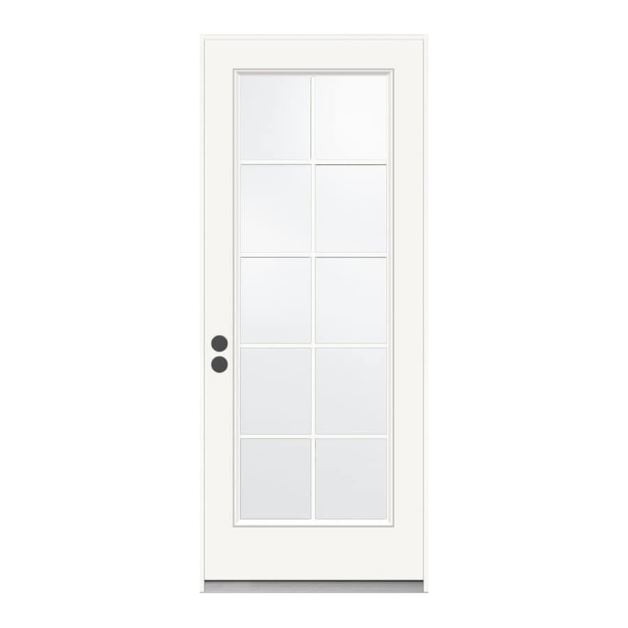 Jeld Wen Full Lite Simulated Divided Light Right Hand Inswing