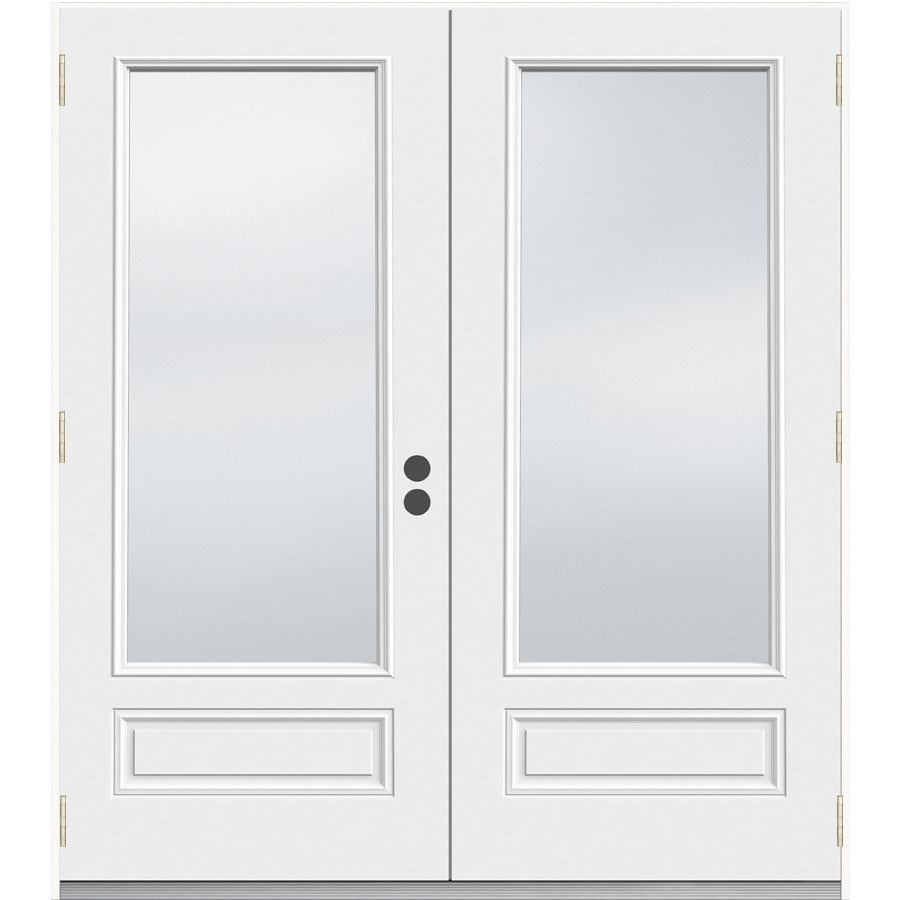 Jeld Wen 71 1 2 Low E Lite Composite French Patio Door At Jeld Wen 71 1 2 Low E Lite Composite French