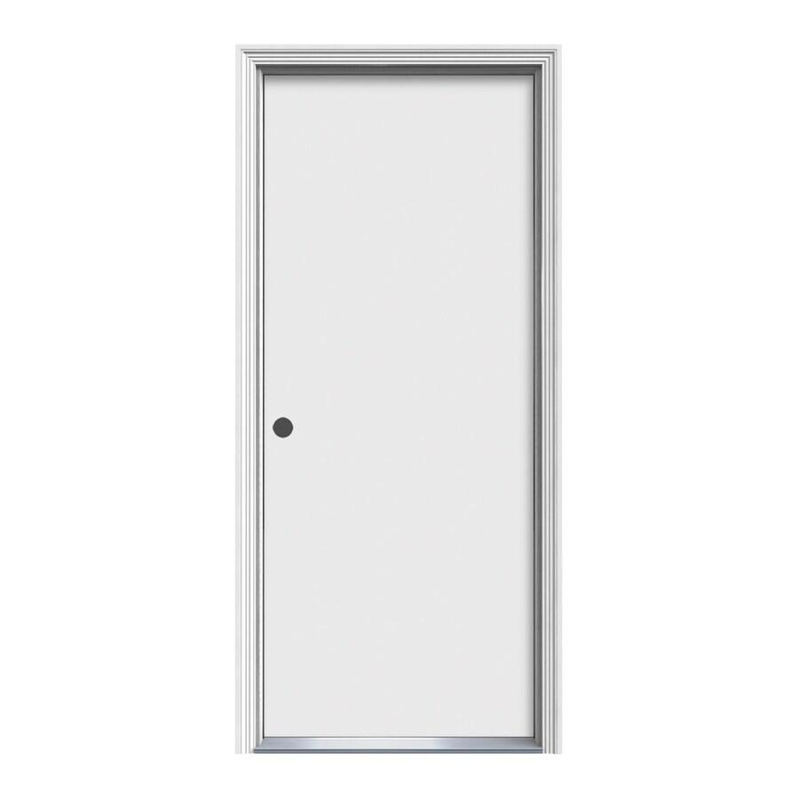 Prosteel 34 X 80 Inswing Steel Door At Lowes Com