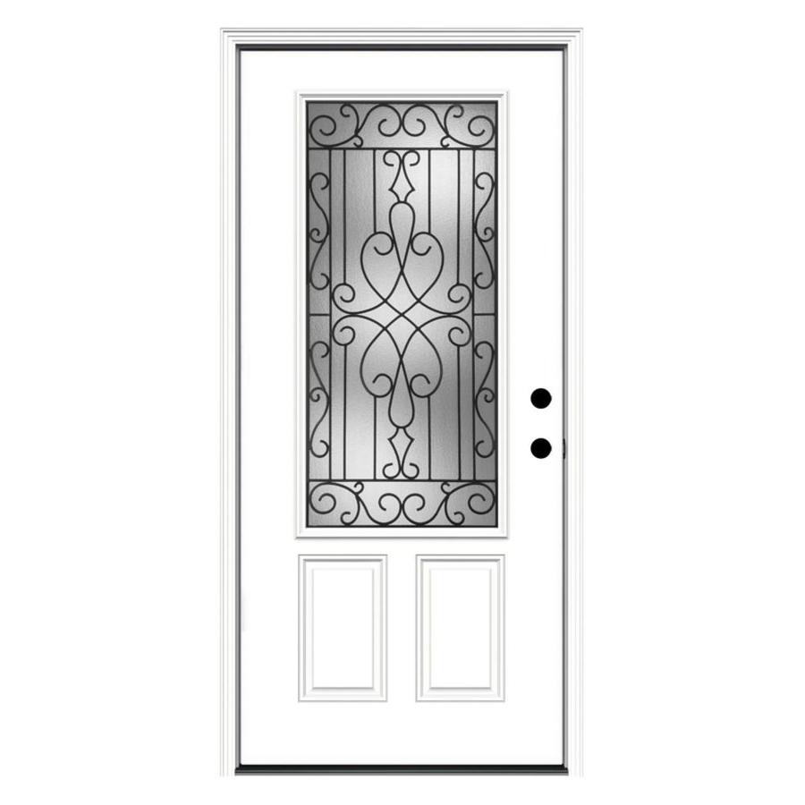 Jeld Wen Wyngate 3 4 Lite Decorative Glass Left Hand Inswing