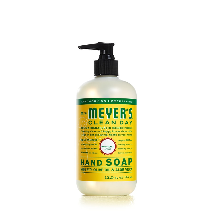 Mrs Meyers Clean Day 12 5 Fl Oz Honeysuckle Hand Soap At Lowes Com