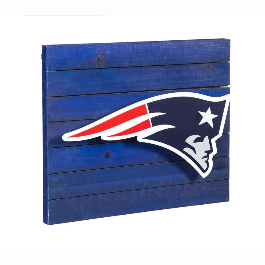 New England Patriots 15 In H X 2 2 In W Sports Metal Sign At