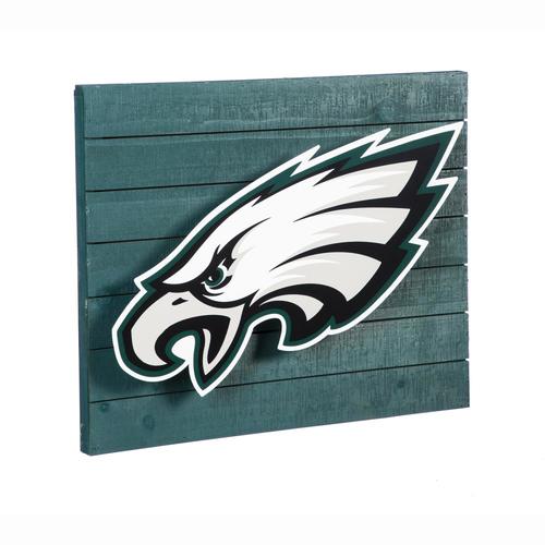 Philadelphia Eagles 15-in H x 2.2-in W Sports Metal Sign at Lowes.com