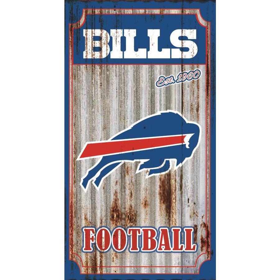 Buffalo Bills License Plate NFL Metal Sign Football Sports Man Cave
