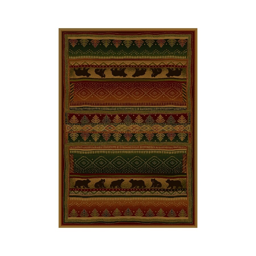 Shop United Weavers Of America Genesis Multicolor Rectangular Indoor