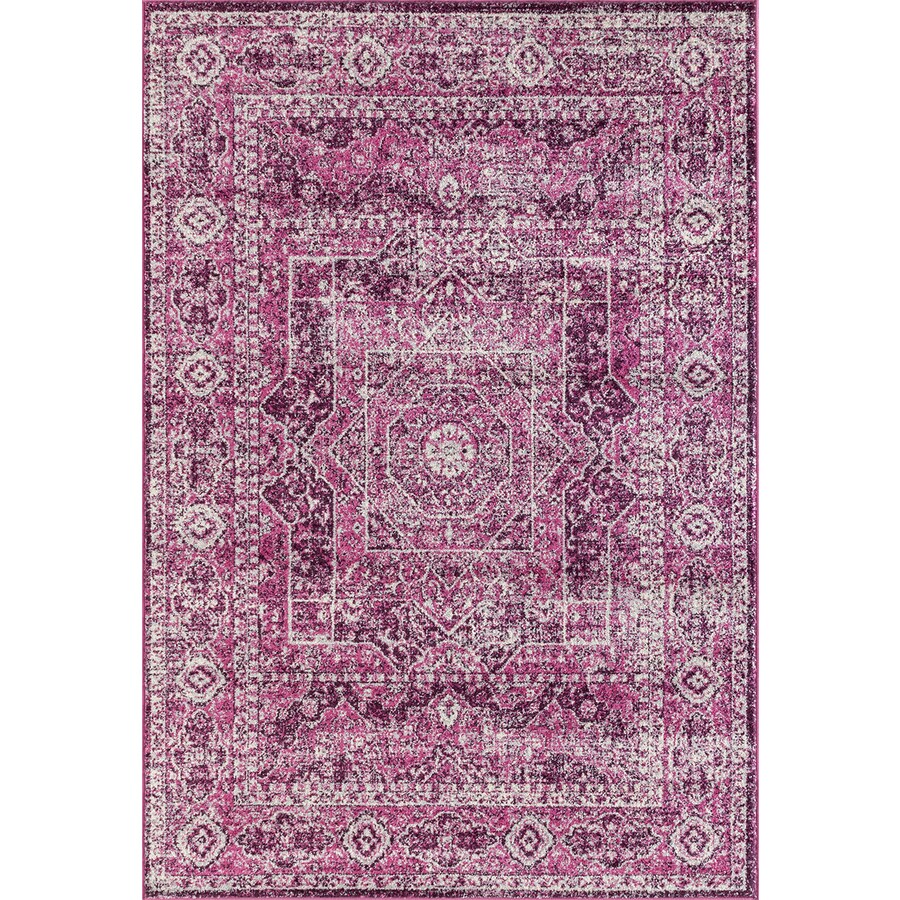 United Weavers Of America Abigail 10 x 13 Magenta Oriental Area Rug in