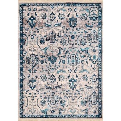 United Weavers Of America Monaco Aqua Rectangular Indoor Machine