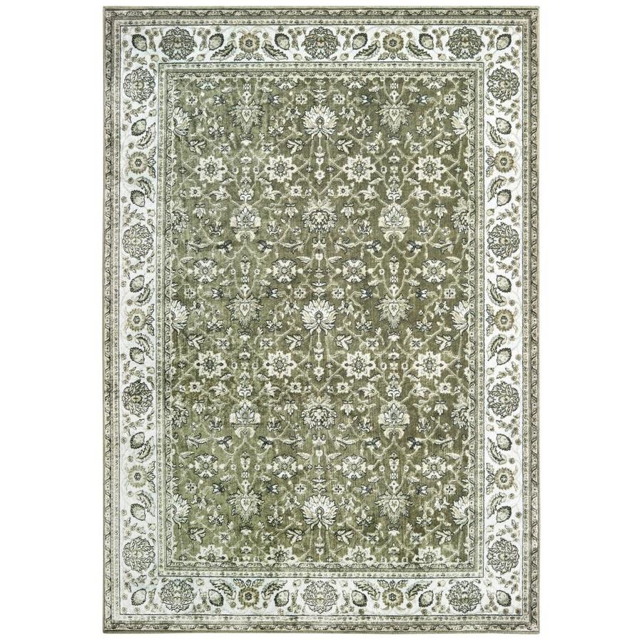 United Weavers Of America Royalton 10 X 14 Ivory Indoor Border Vintage Area Rug In The Rugs Department At Lowes Com