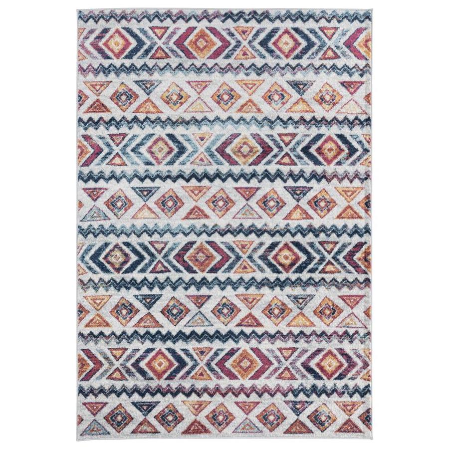 United Weavers Of America Bali 2 x 3 Multi Indoor Geometric Area Rug in