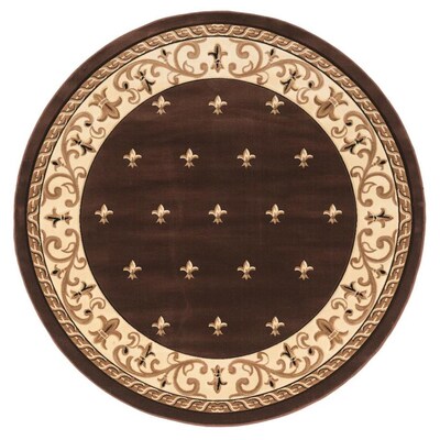 United Weavers Of America Bristol Wington Brown 7 Ft 10 In