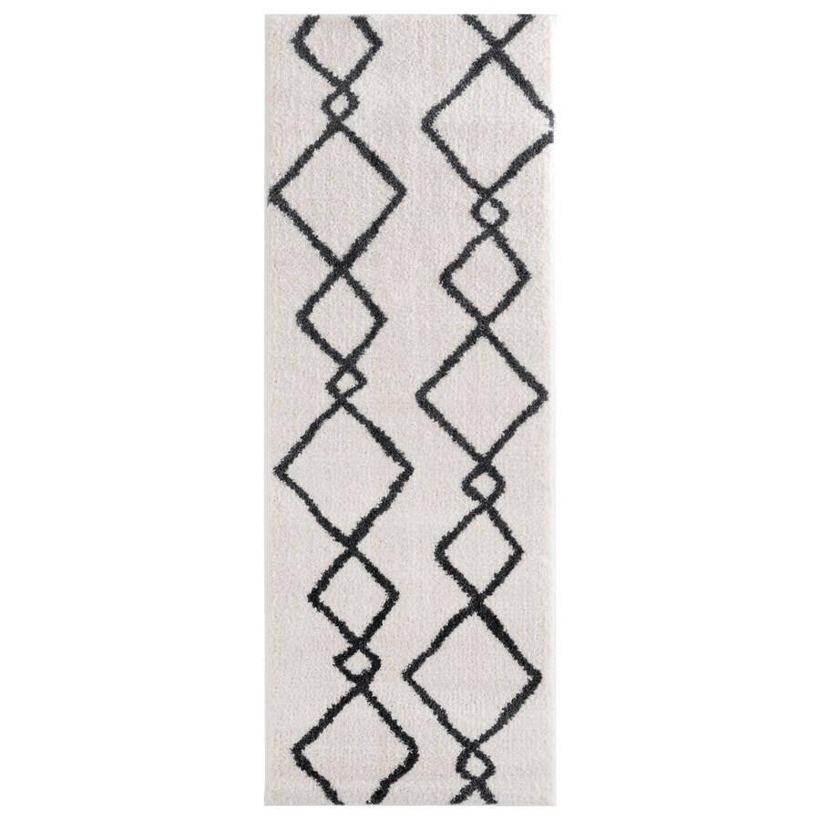 United Weavers Of America Tranquility White Indoor Mid Century