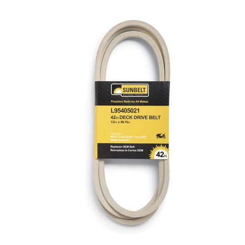 Sunbelt L95405021 42in Deck/Drive Belt for Riding Mower/Tractors (1/2
