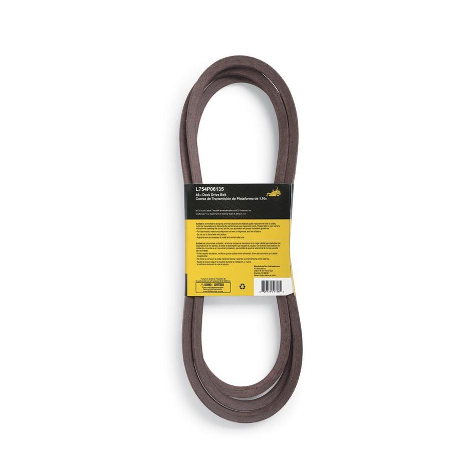 Sunbelt L-754P06135 46-in Deck/Drive Belt for Zero-Turn Mowers (1/2-in ...