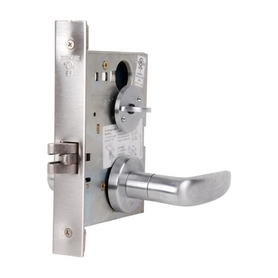 Schlage L Series Schlage L Series Mortise Locks Satin Chrome Reversible ...