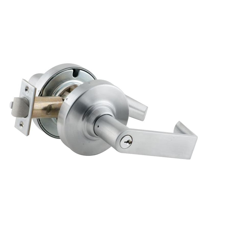 Schlage ND Series Cylindrical Lock Satin Chrome Reversible Keyed Entry