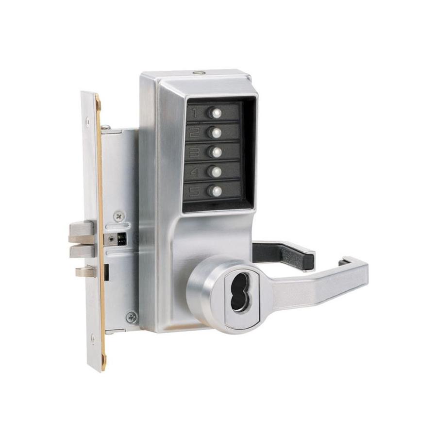 Dormakaba 8100 Series Simplex 8100 Series Push Button Lock Satin