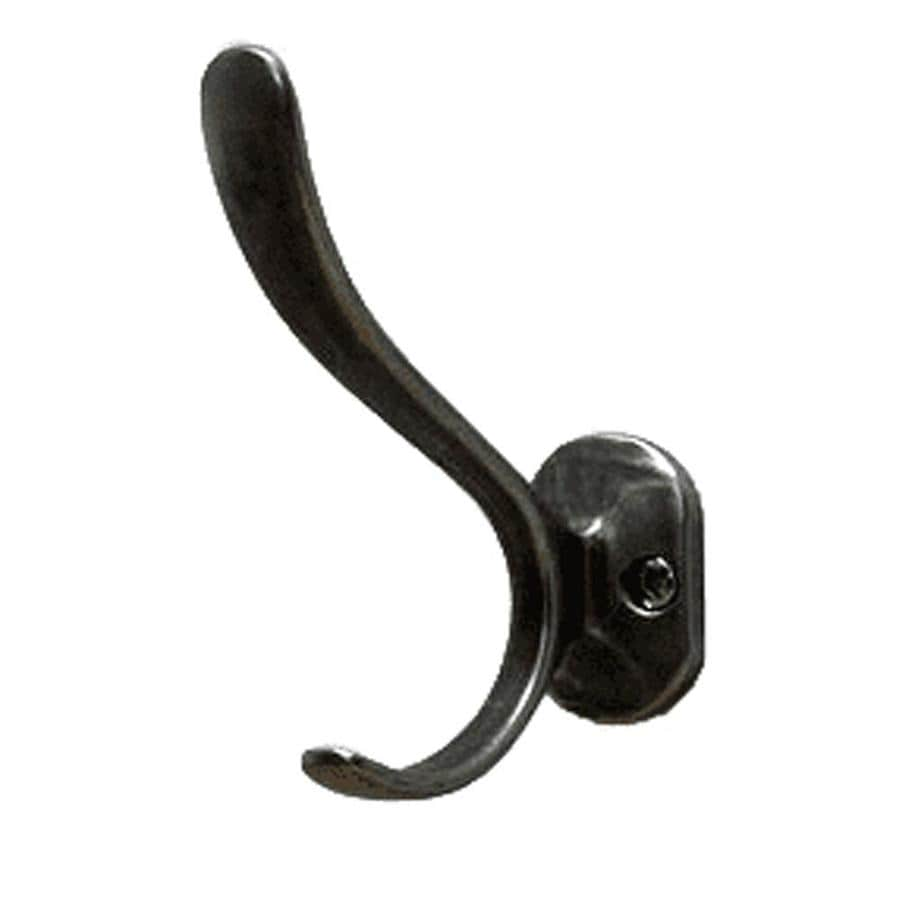 Residential Essentials 2-Hook Aged Pewter Towel Hook at Lowes.com